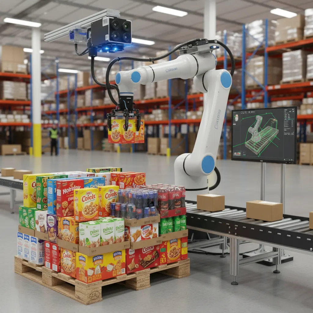 (De)Palletizing in food and beverage