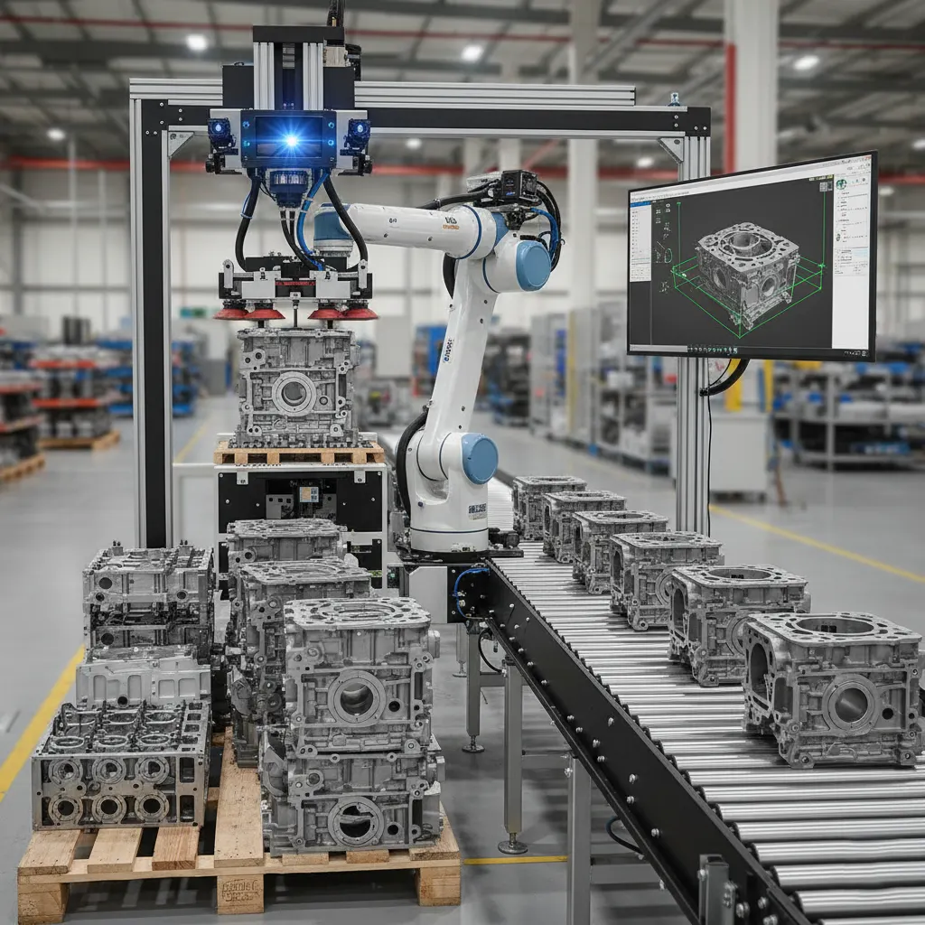 (De)Palletizing in manufacturing