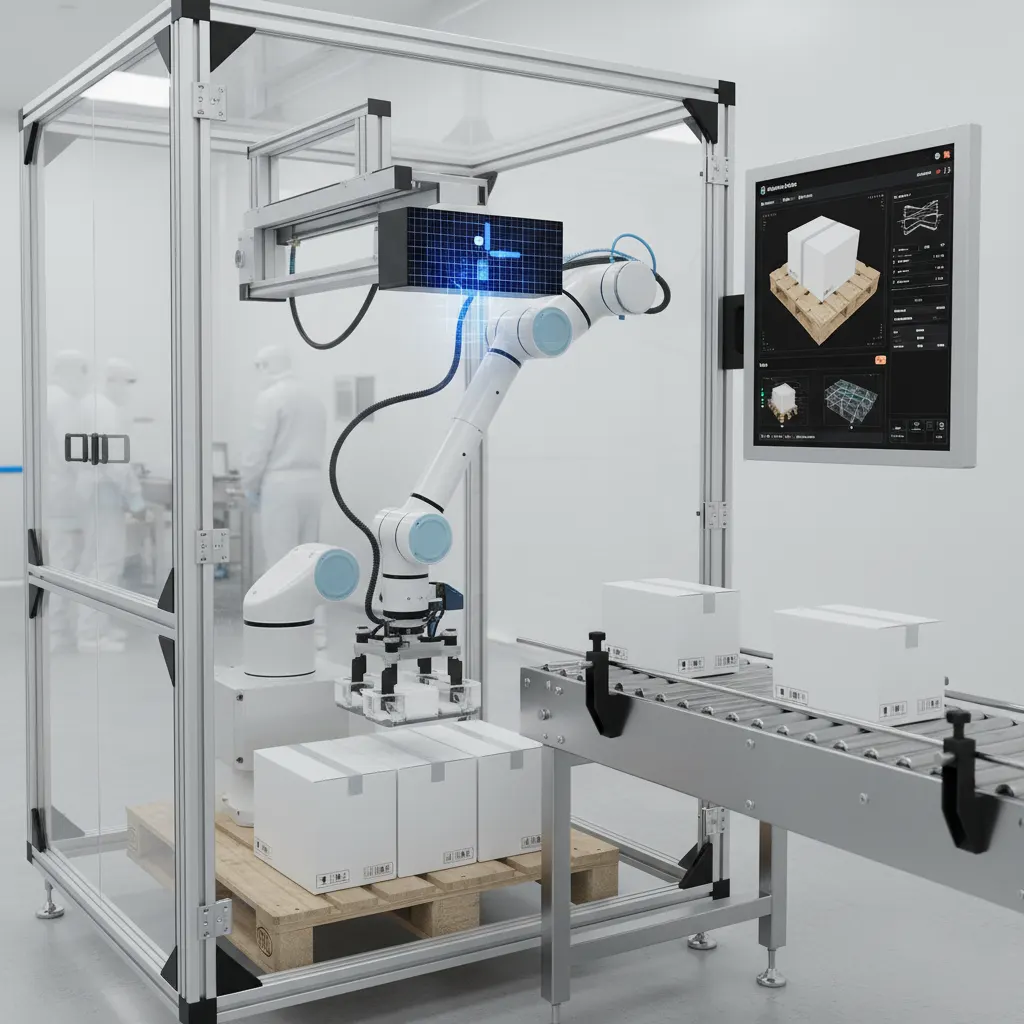 (De)Palletizing in pharmaceutical
